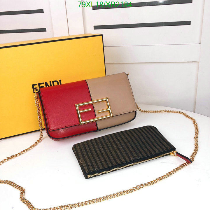 Fendi Bag-(4A)-Baguette- Code: XB2184 $ 103USD