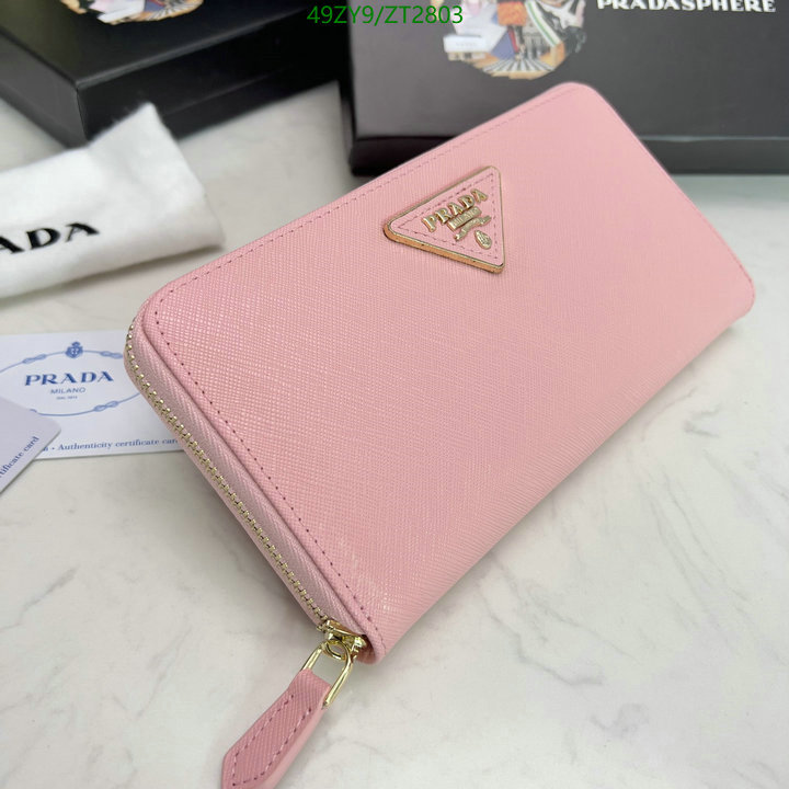 Prada Bag-(4A)-Wallet-,Code: ZT2803,$ 64USD