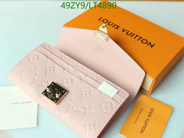 LV Bags-(4A)-Wallet-,Code: LT4890,$ 64USD