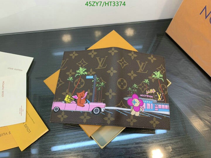 LV Bags-(4A)-Wallet-,Code: HT3374,$ 59USD
