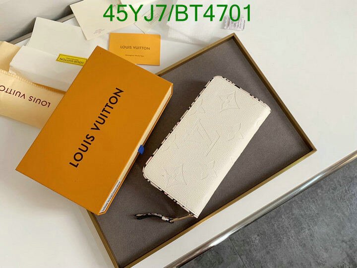 LV Bag-(4A)-Wallet- Code: BT4701 $ 59USD