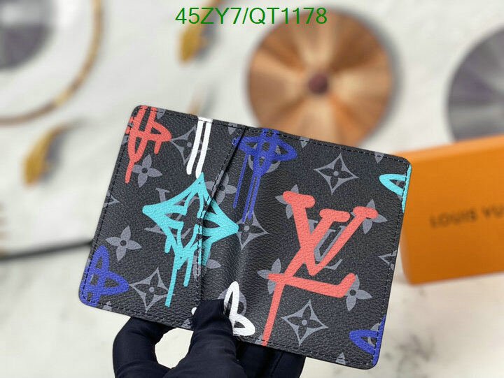 LV Bag-(4A)-Wallet- Code: QT1178 $ 59USD