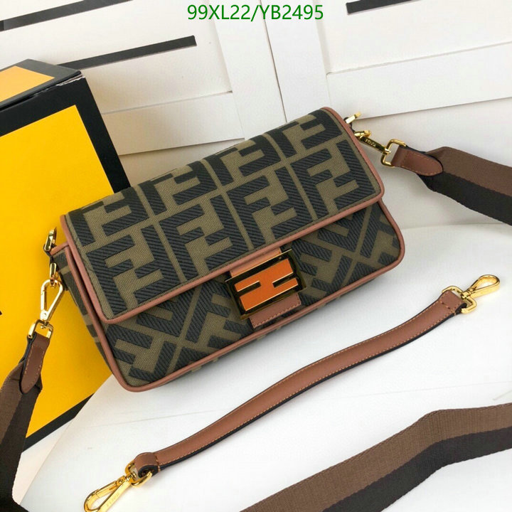 Fendi Bag-(4A)-Baguette- Code: YB2495 $ 129USD