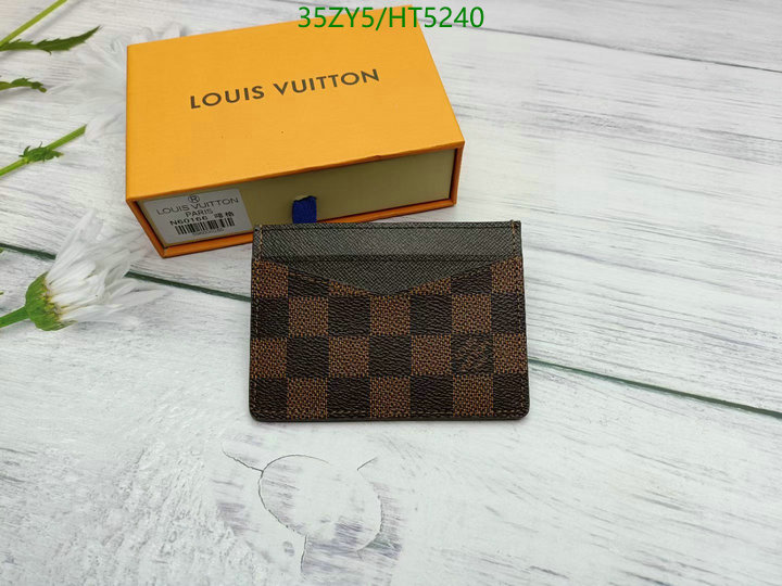 LV Bags-(4A)-Wallet-,Code: HT5240,$ 46USD