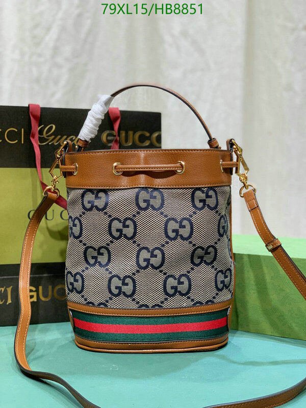 Gucci Bag-(4A)-Diagonal- Code: HB8851 $ 103USD