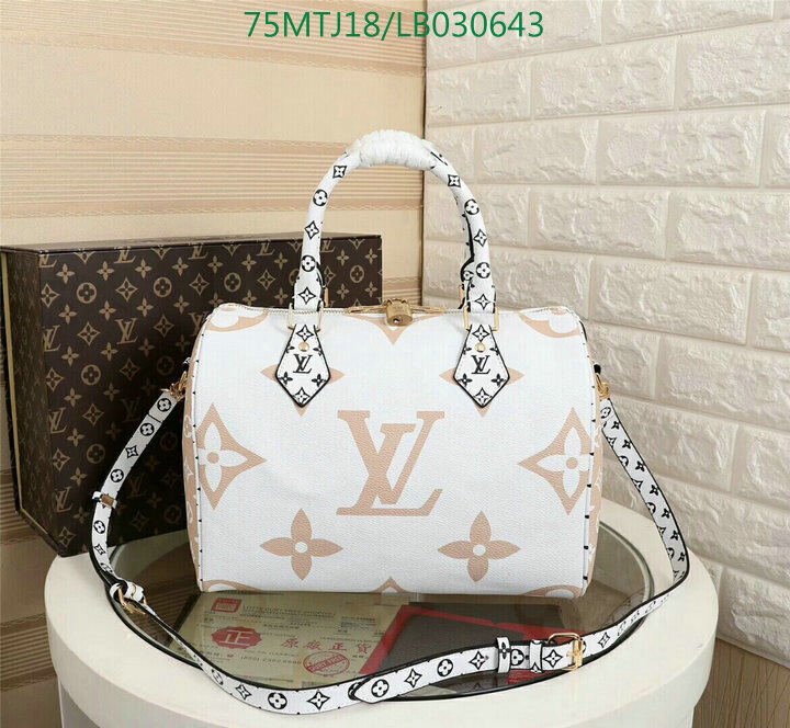 LV Bags-(4A)-Speedy-,Code: LB030643,$ 98USD