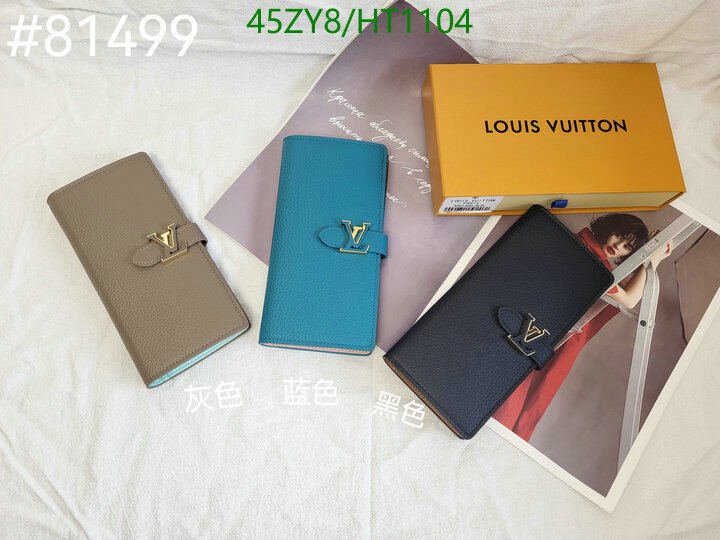 LV Bags-(4A)-Wallet-,Code: HT1104,$ 59USD