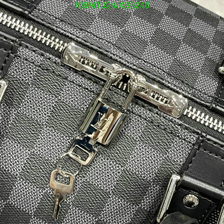 LV Bags-(4A)-Keepall BandouliRe 45-50-,Code: XB3246,$ 142USD