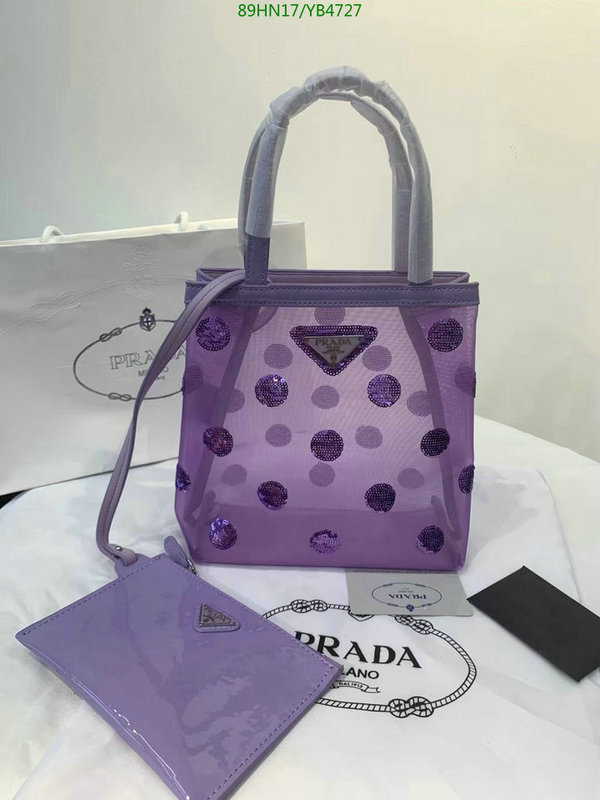 Prada Bag-(4A)-Handbag-,Code: YB4727,$ 116USD