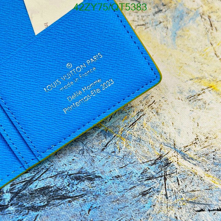 LV Bag-(4A)-Wallet- Code: QT5383 $ 55USD