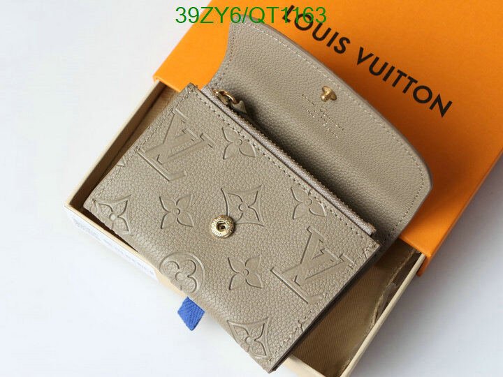 LV Bag-(4A)-Wallet- Code: QT1163 $ 51USD