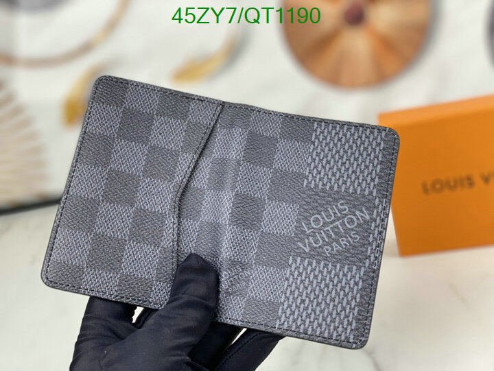 LV Bag-(4A)-Wallet- Code: QT1190 $ 59USD