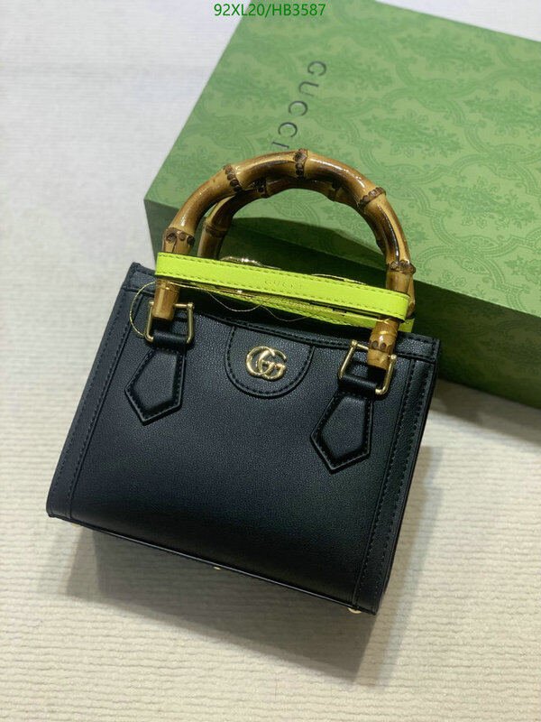 Gucci Bag-(4A)-Diana-Bamboo-,Code: HB3587,$ 120USD