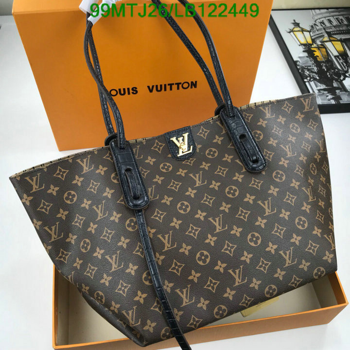 LV Bags-(4A)-Handbag Collection-,Code: LB122449,$ 129USD