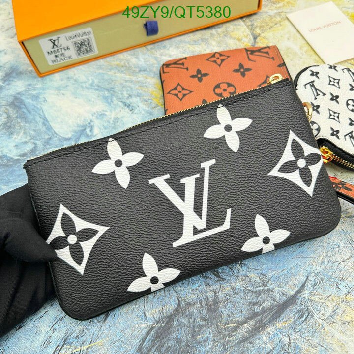 LV Bag-(4A)-Wallet- Code: QT5380 $ 64USD