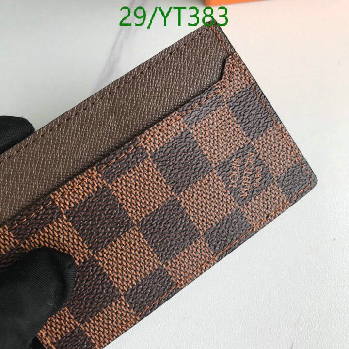 LV Bags-(4A)-Wallet-,Code: YT383,$ 38USD