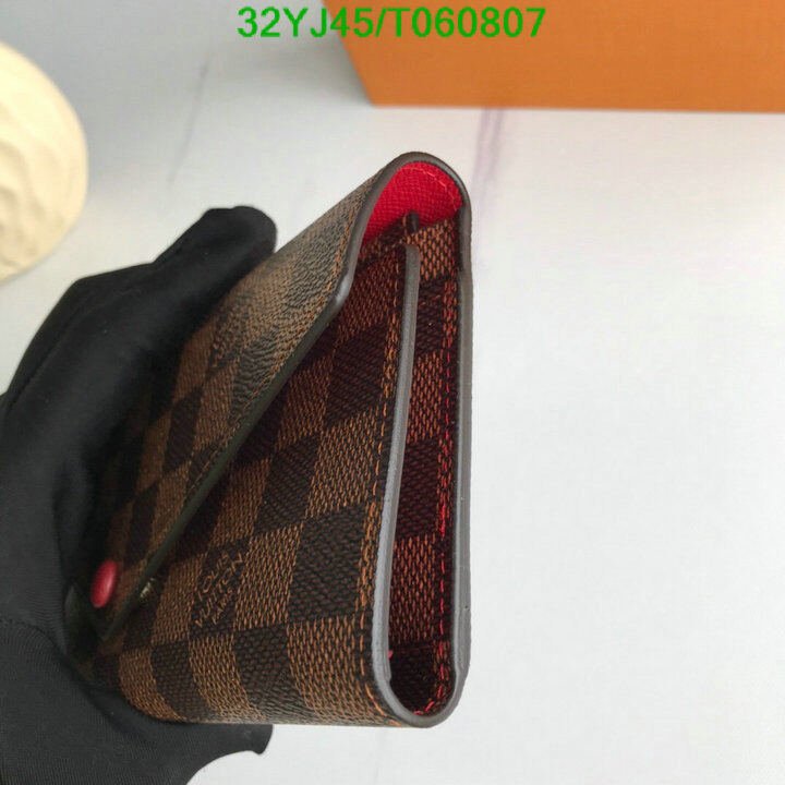 LV Bags-(4A)-Wallet-,Code: T060807,$ 42USD