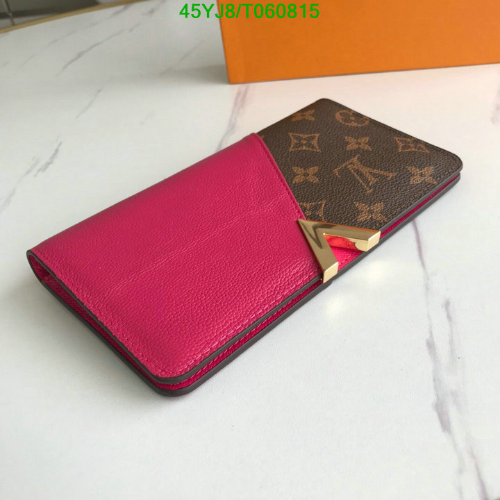 LV Bags-(4A)-Wallet-,Code: T060815,$ 55USD