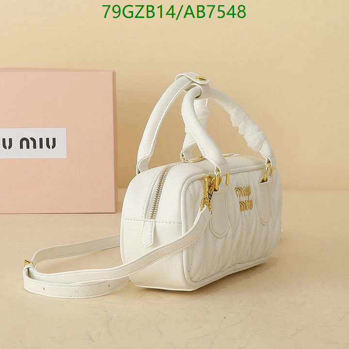 Miu Miu Bag-(4A)-Crossbody- Code: AB7548 $ 103USD