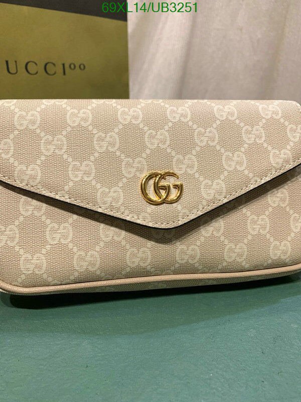 Gucci Bag-(4A)-Diagonal- Code: UB3251 $ 90USD