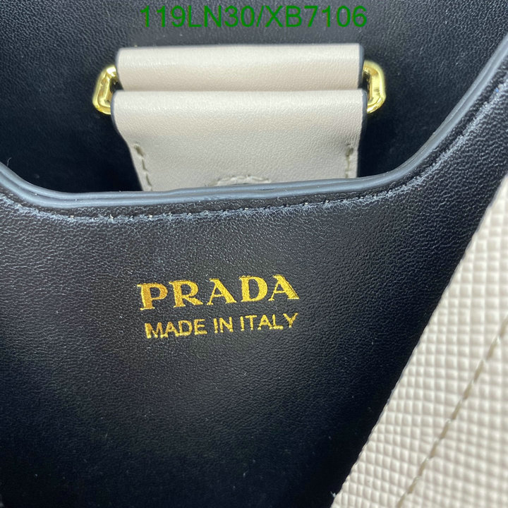 Prada Bag-(4A)-Bucket Bag- Code: XB7106 $ 155USD