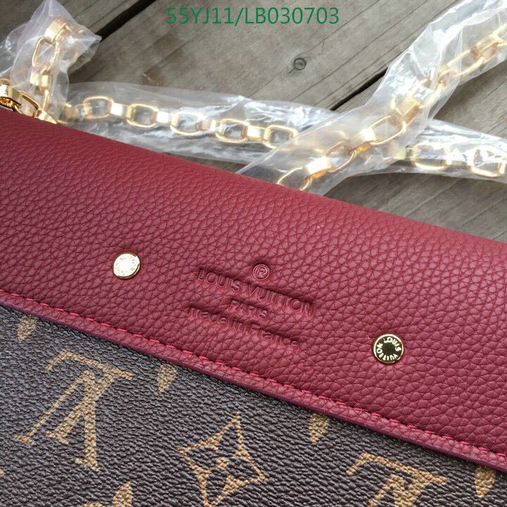 LV Bags-(4A)-Pochette MTis Bag-Twist-,Code:LB030703,$ 72USD