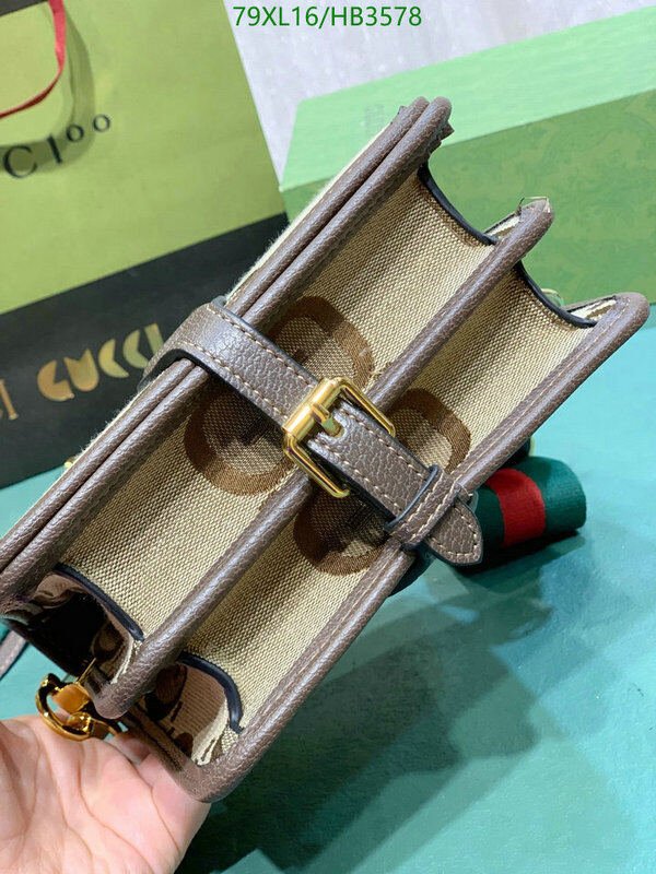 Gucci Bag-(4A)-Diagonal-,Code: HB3578,$ 103USD