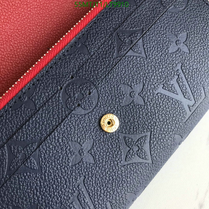 LV Bags-(4A)-Wallet-,Code: LT9910,$ 72USD