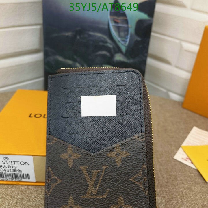LV Bag-(4A)-Wallet- Code: AT8649 $ 46USD