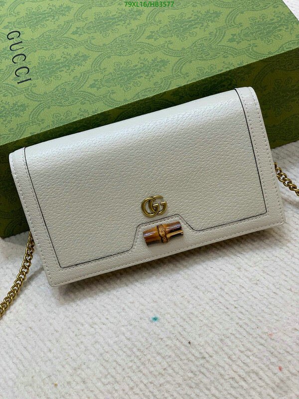 Gucci Bag-(4A)-Diagonal-,Code: HB3577,$ 103USD