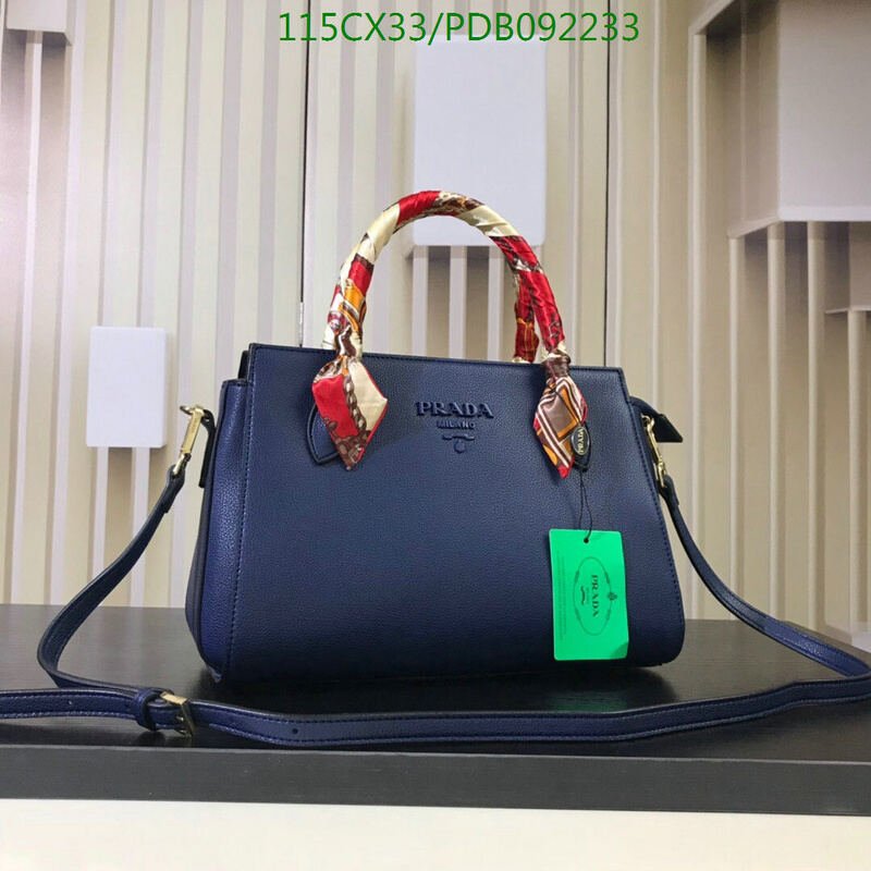 Prada Bag-(4A)-Handbag-,Code: PDB092233,$ 150USD