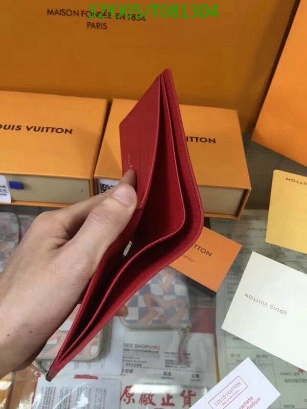 LV Bags-(4A)-Wallet-,Code: T081304,$ 42USD