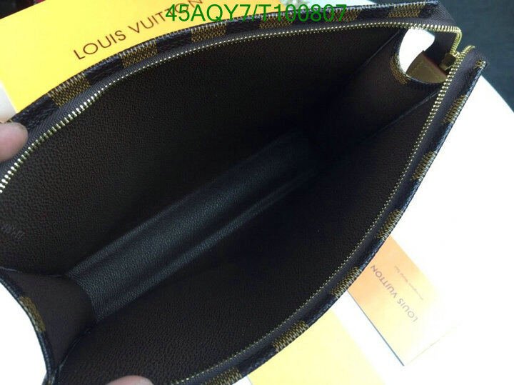 LV Bags-(4A)-Wallet-,Code: T100807,$ 59USD