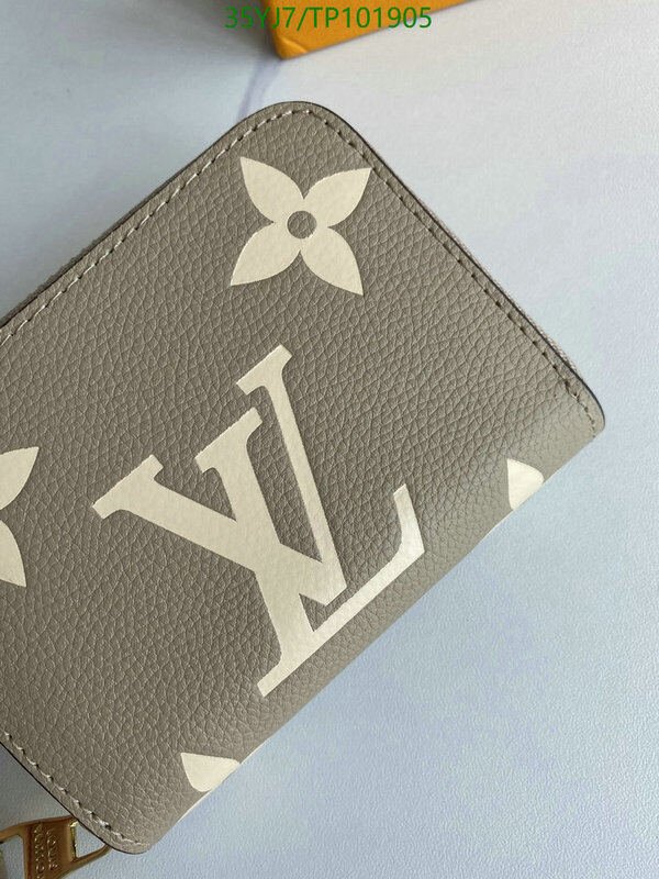 LV Bags-(4A)-Wallet-,Code: TP101905,$ 46USD