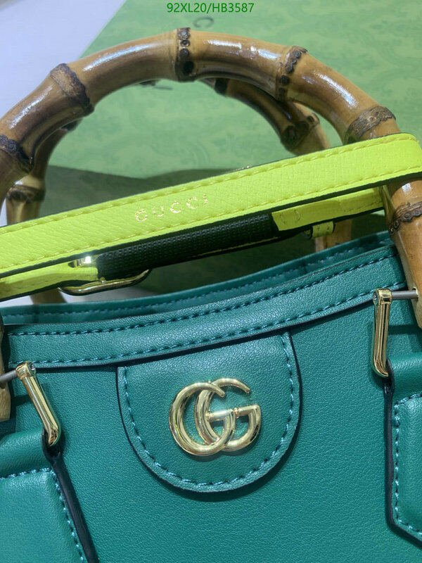 Gucci Bag-(4A)-Diana-Bamboo-,Code: HB3587,$ 120USD