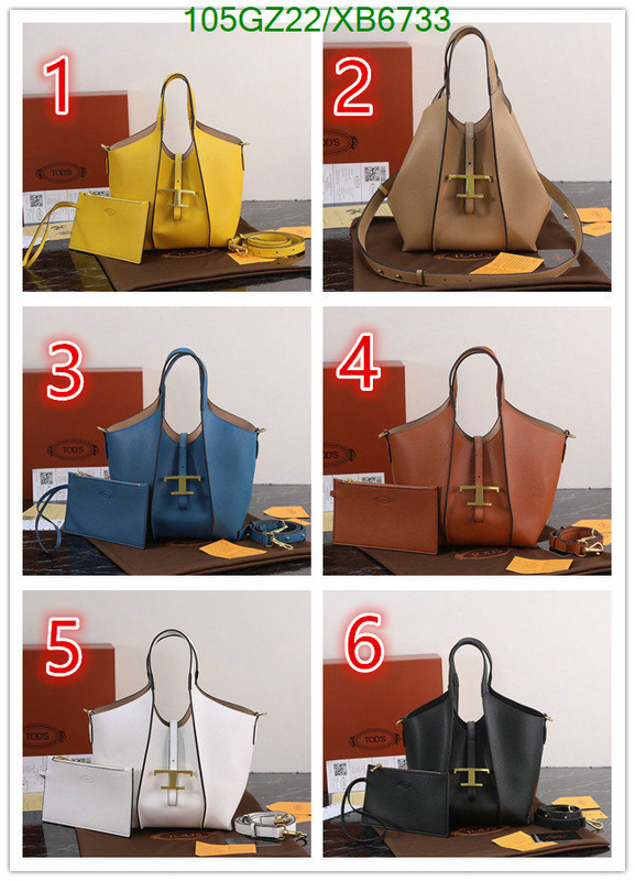 Tods Bag-(4A)-Handbag-,Code: XB6733,$ 137USD