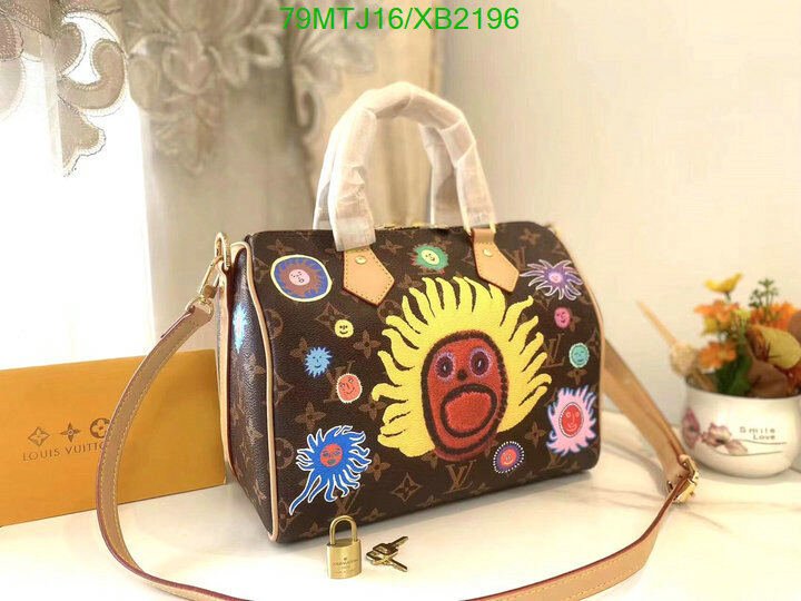 LV Bags-(4A)-Speedy-,Code: XB2196,$ 103USD