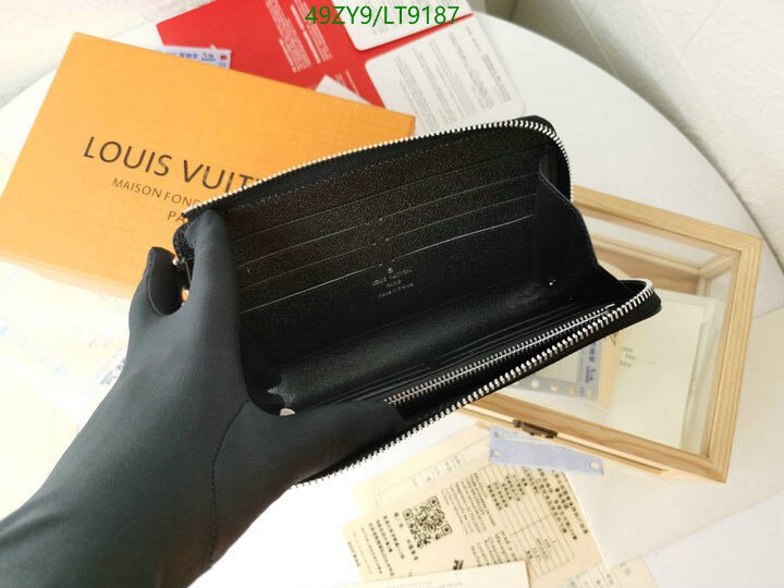 LV Bags-(4A)-Wallet-,Code: LT9187,$ 64USD