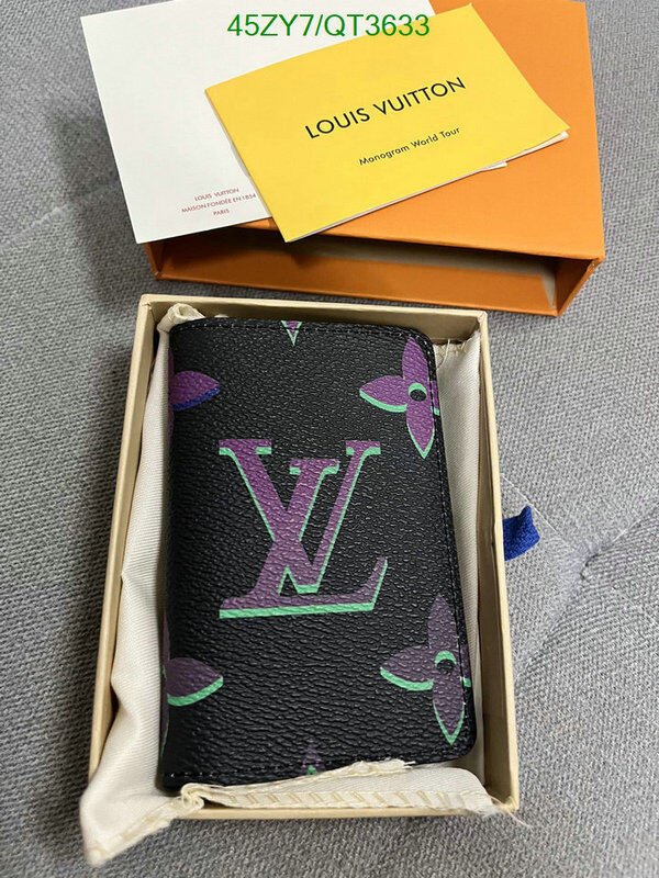 LV Bag-(4A)-Wallet- Code: QT3633 $ 59USD