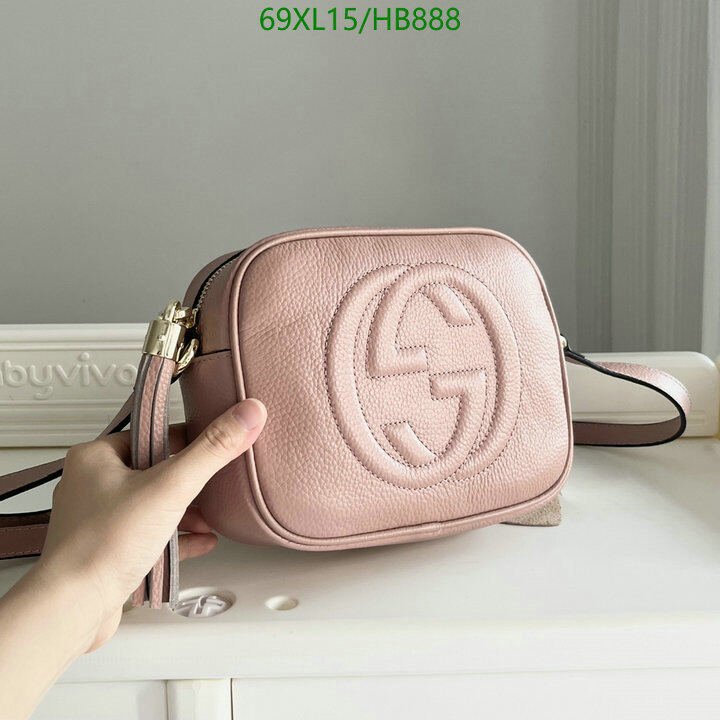 Gucci Bag-(4A)-Diagonal-,Code: HB888,$ 90USD
