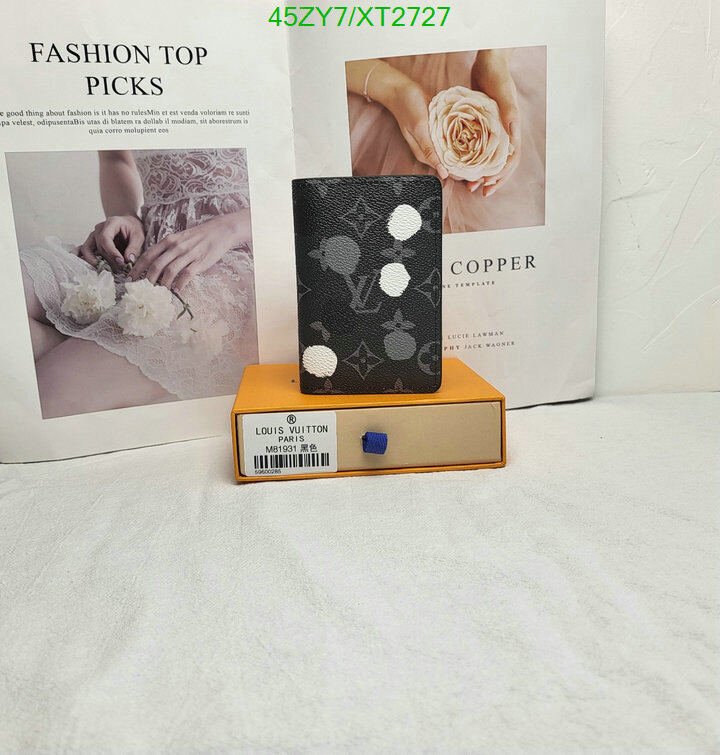 LV Bags-(4A)-Wallet-,Code: XT2727,$ 59USD