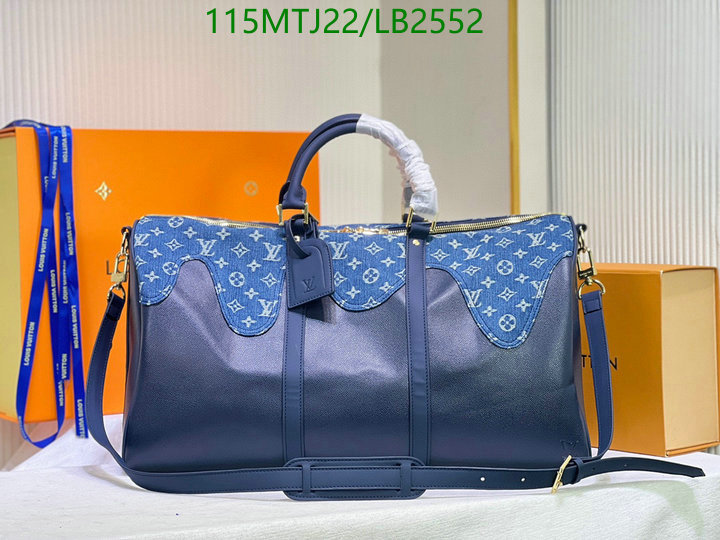 LV Bags-(4A)-Keepall BandouliRe 45-50-,Code: LB2552,$ 150USD