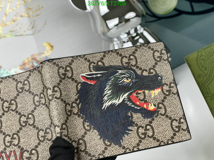 Gucci Bag-(4A)-Wallet-,Code: XT2708,$ 51USD