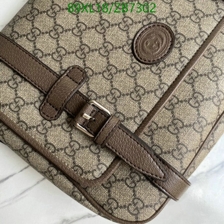 Gucci Bag-(4A)-Diagonal-,Code: ZB7302,$ 116USD