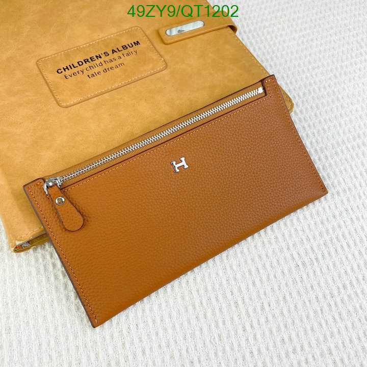 Hermes Bag-(4A)-Wallet- Code: QT1202 $ 64USD