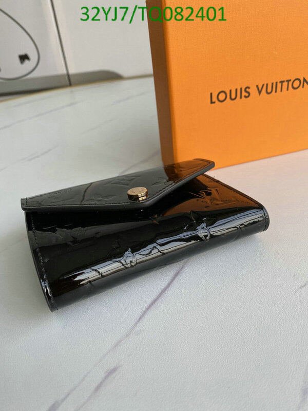 LV Bags-(4A)-Wallet-,Code: TQ082401,$ 42USD