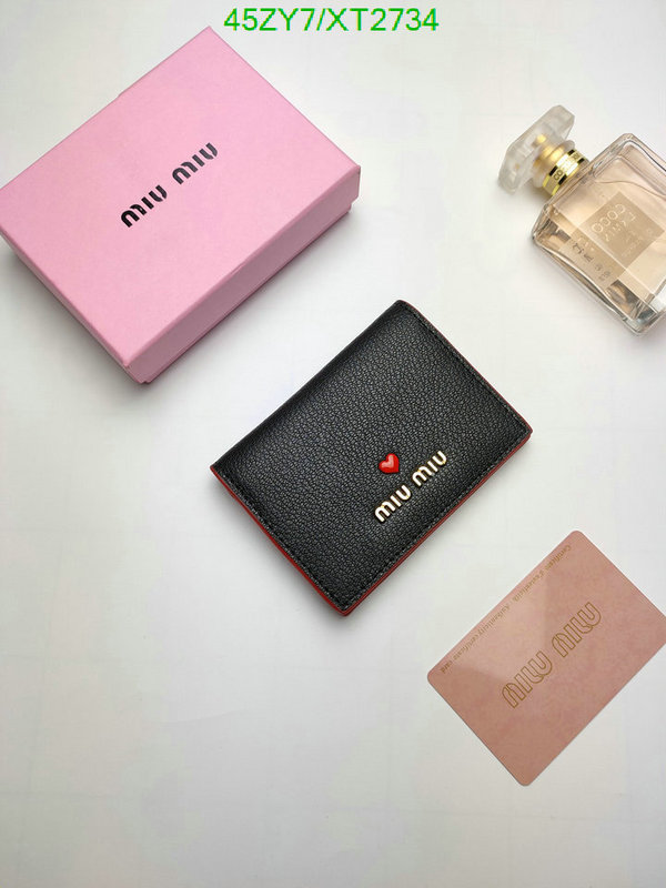 Miu Miu Bag-(4A)-Wallet-,Code: XT2734,$ 59USD