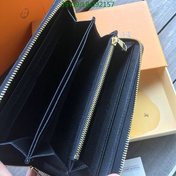 LV Bags-(4A)-Wallet-,Code: LB092157,