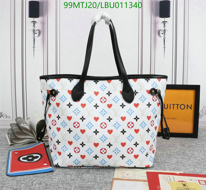 LV Bags-(4A)-Neverfull-,Code: LBU011340,$ 129USD