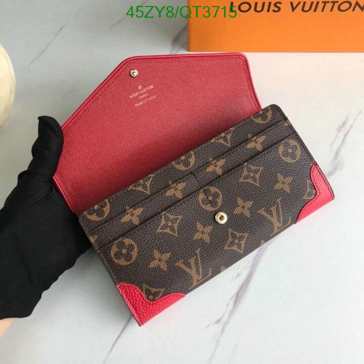 LV Bag-(4A)-Wallet- Code: QT3715 $ 59USD
